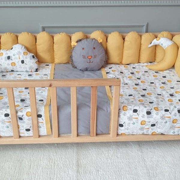 Safari Montessori Çitli Uyku Seti - Görsel 8