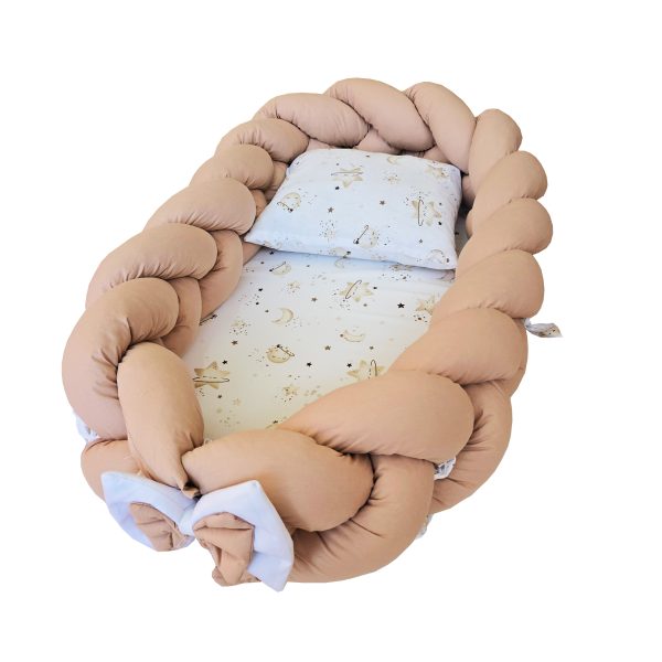 Uzay Kahve Örgü Babynest
