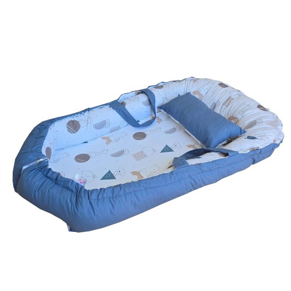 Mavi simitrik Babynest